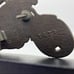 Vintage Pewter Motorcycle Belt Buckle