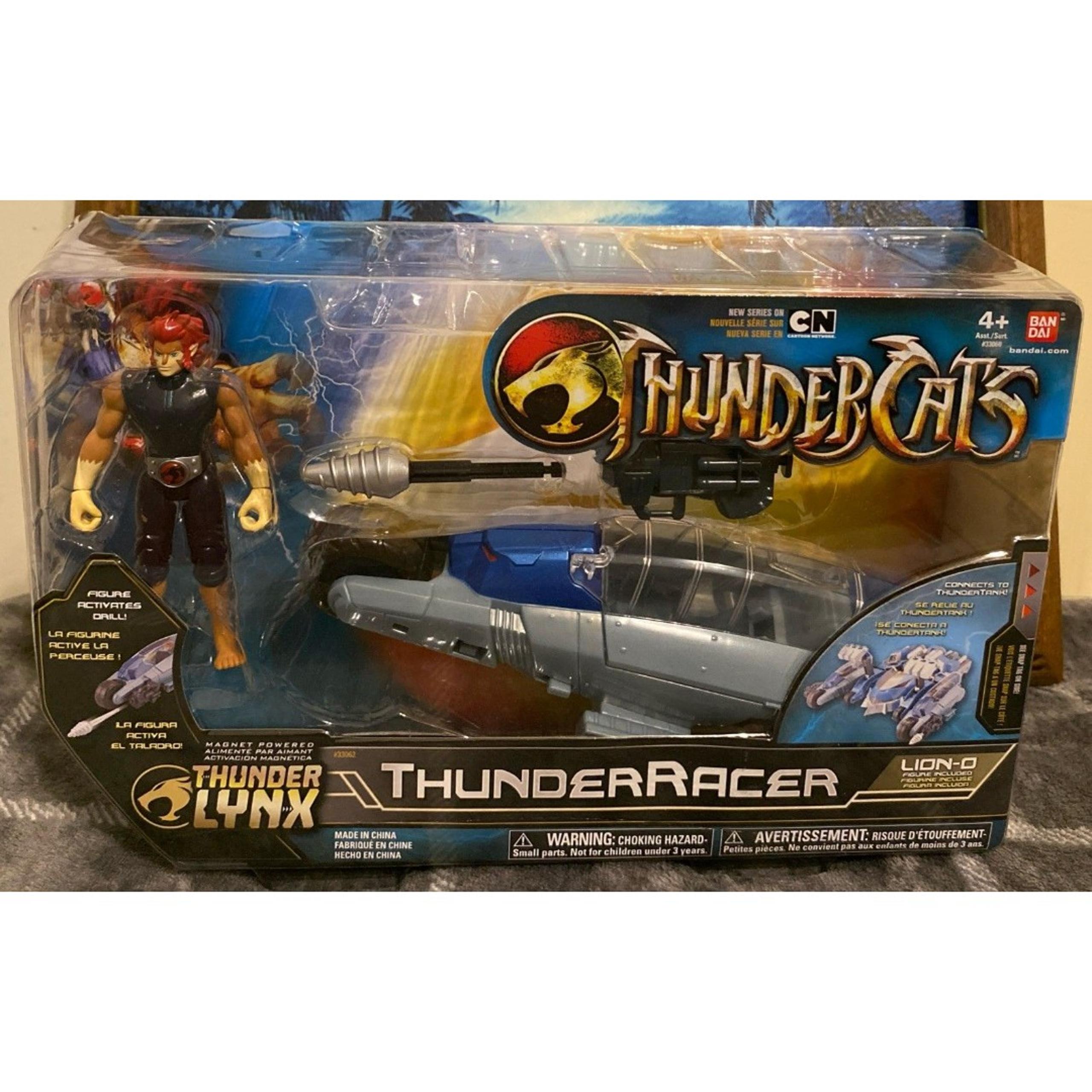 2011 BANDAI ThunderCats Lion-O Thunder Racer Thunder Lynx NEW Sealed