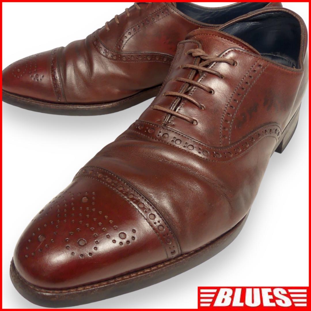 Asakusa Kachō Shoes size 26.5, real leather, brown leather JJ1060.
