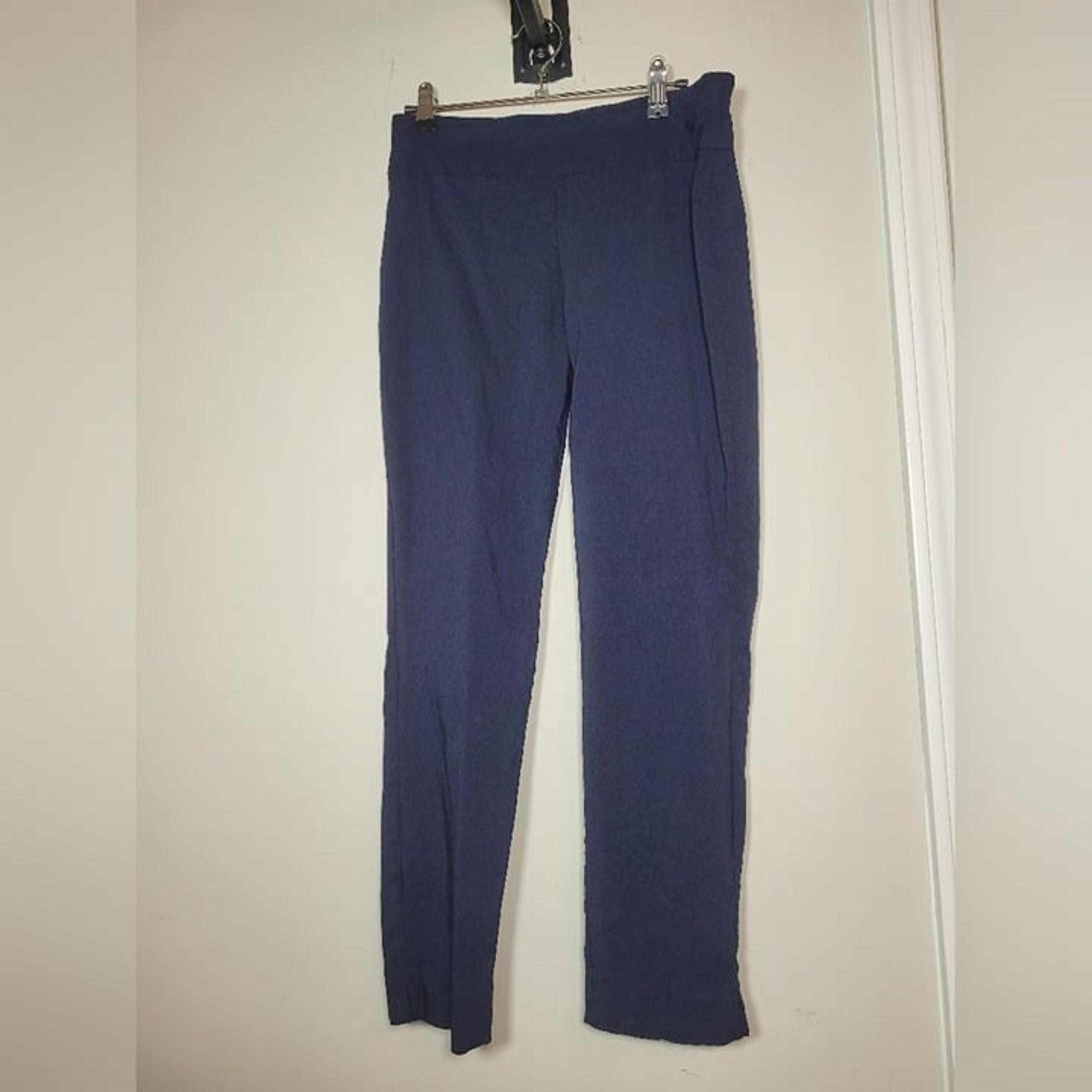 Orvis Pull on Style Navy Blue Stretch Pants sz 10