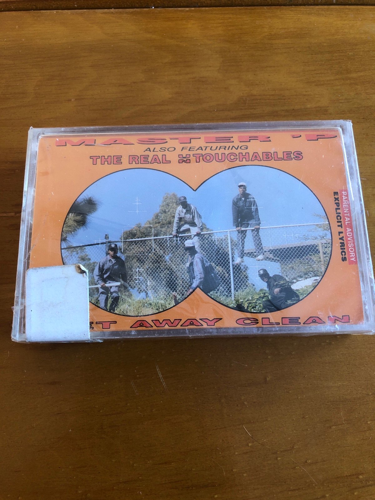 Master P Get Away Clean Cassette OG original press 1991