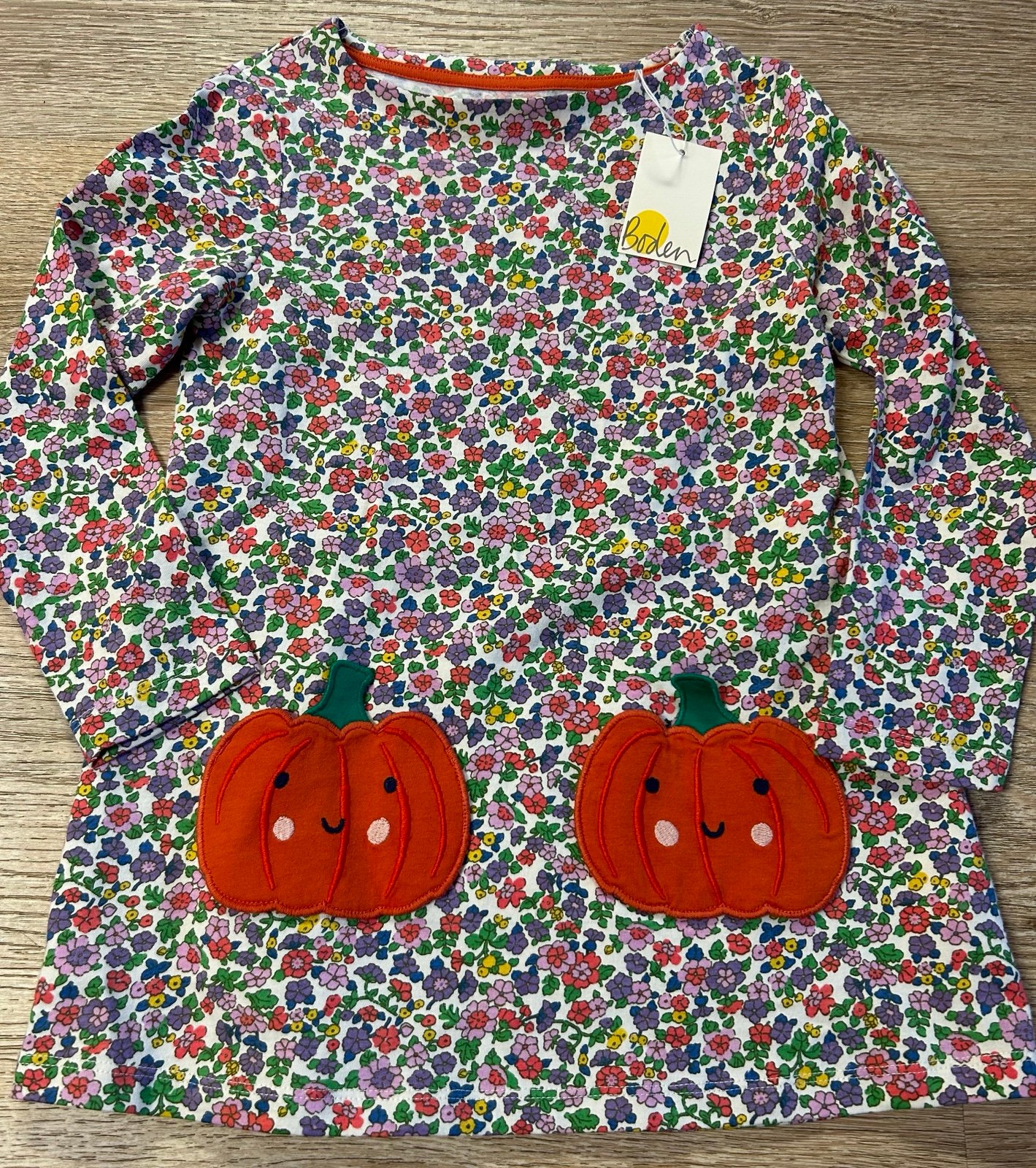 Mini Boden Pumpkin Dress