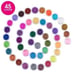 45 Colors Nail Art Glitter Powder Dust 5137