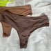SKIMS Sz 4X Thong Bundle of 3 NWT NWOT Fits Everybody Thong T-String Jasper
