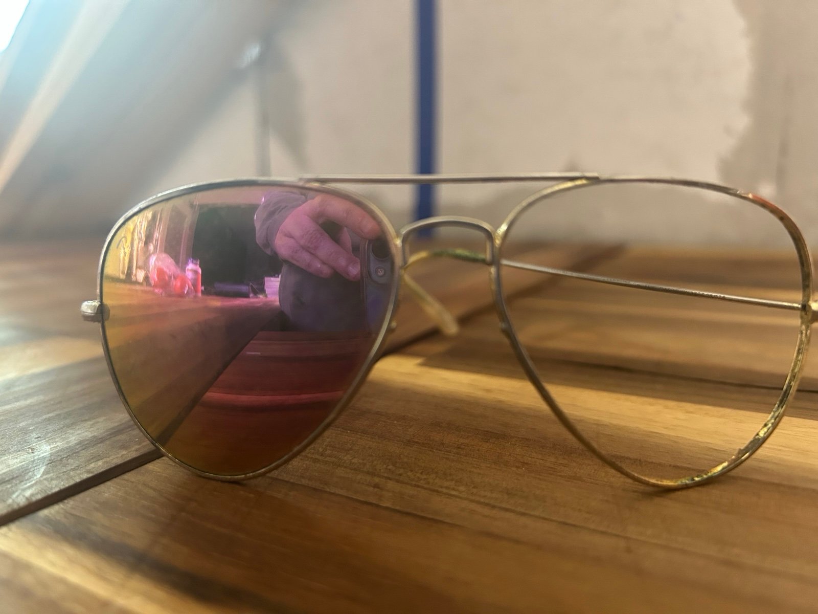 Ray Bans Damaged