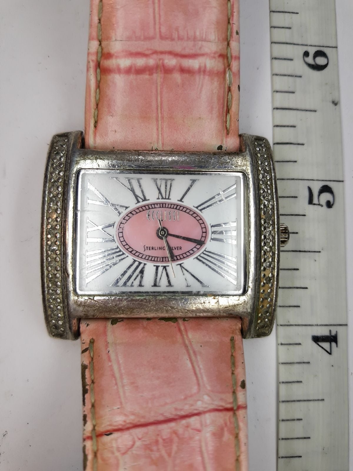 Ecclissi Sterling Silver Women's Luxury Dress Watch. 69