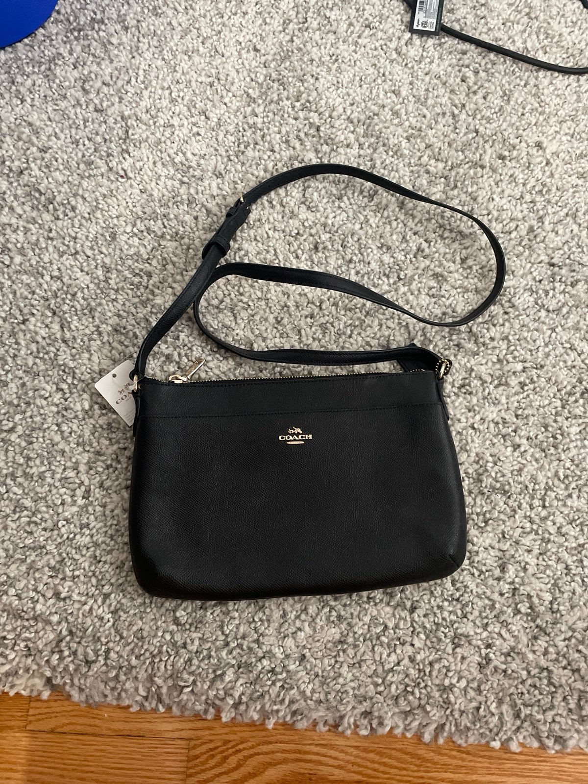NWT Coach Black Crossbody
