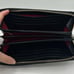 Kate Spade Carlisle Street Lacey Midnight / Cream polka dot zip around wallet