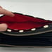 Kate Spade Carlisle Street Lacey Midnight / Cream polka dot zip around wallet