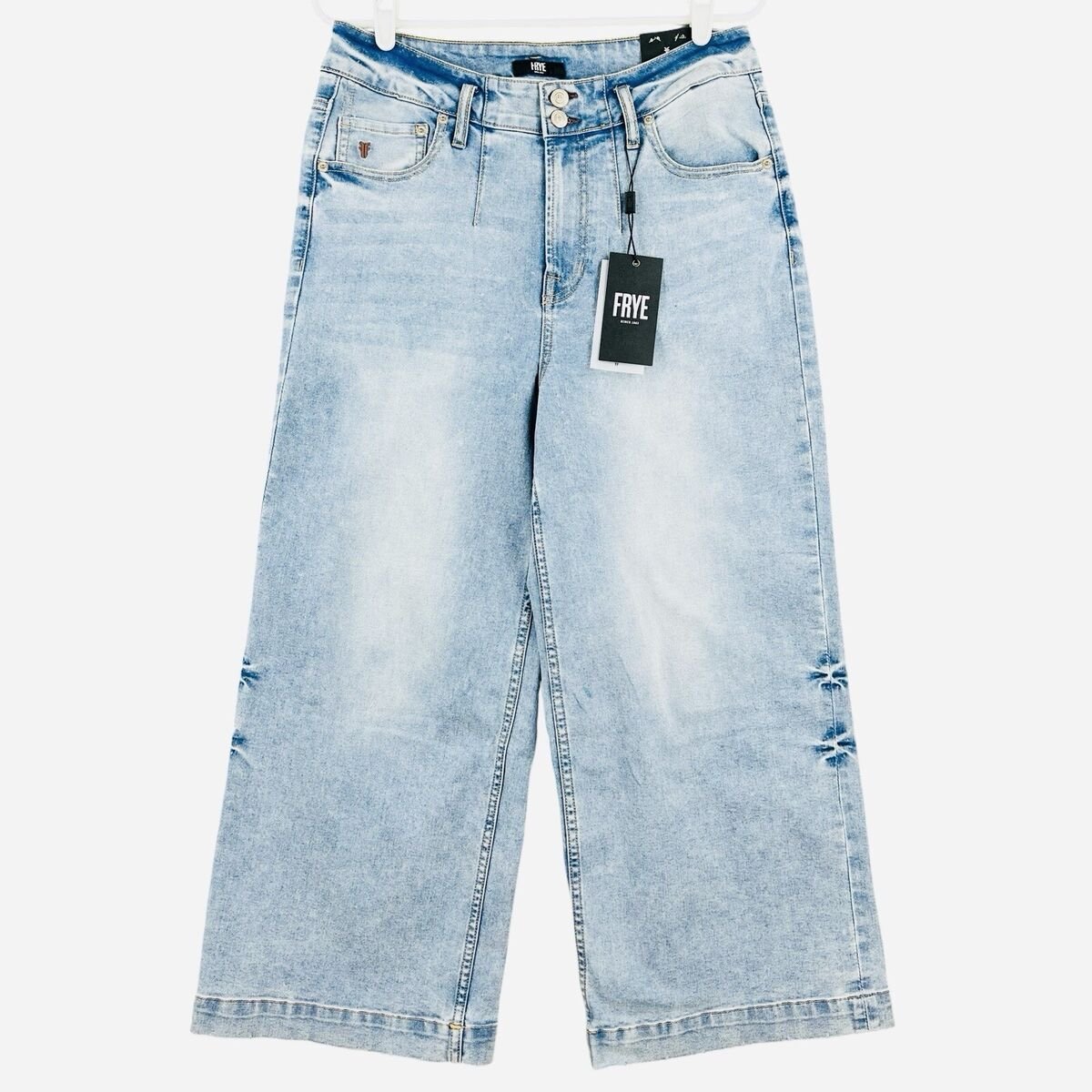 NWT Frye Carly Crop Wide Leg Jeans 27