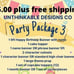 Groovy one party decorations