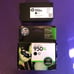 NEW black XL ink cartridges 950 one unopened other is opened