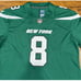 Nike On Field New York Jets Aaron Rodgers #8 Green NFL Football Jersey Men's XL