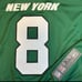 Nike On Field New York Jets Aaron Rodgers #8 Green NFL Football Jersey Men's XL