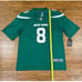 Nike On Field New York Jets Aaron Rodgers #8 Green NFL Football Jersey Men's XL