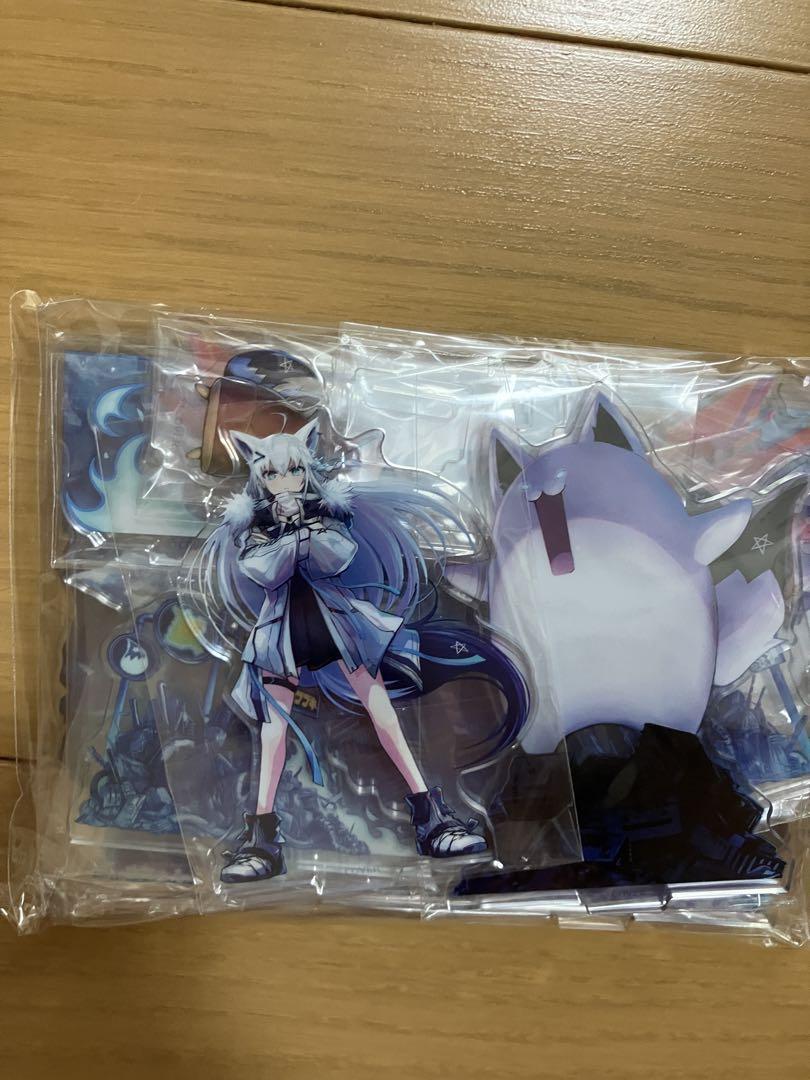 Hololive Shirakami Fubuki 3rd Anniversary Acrylic Diorama Stand Unopened