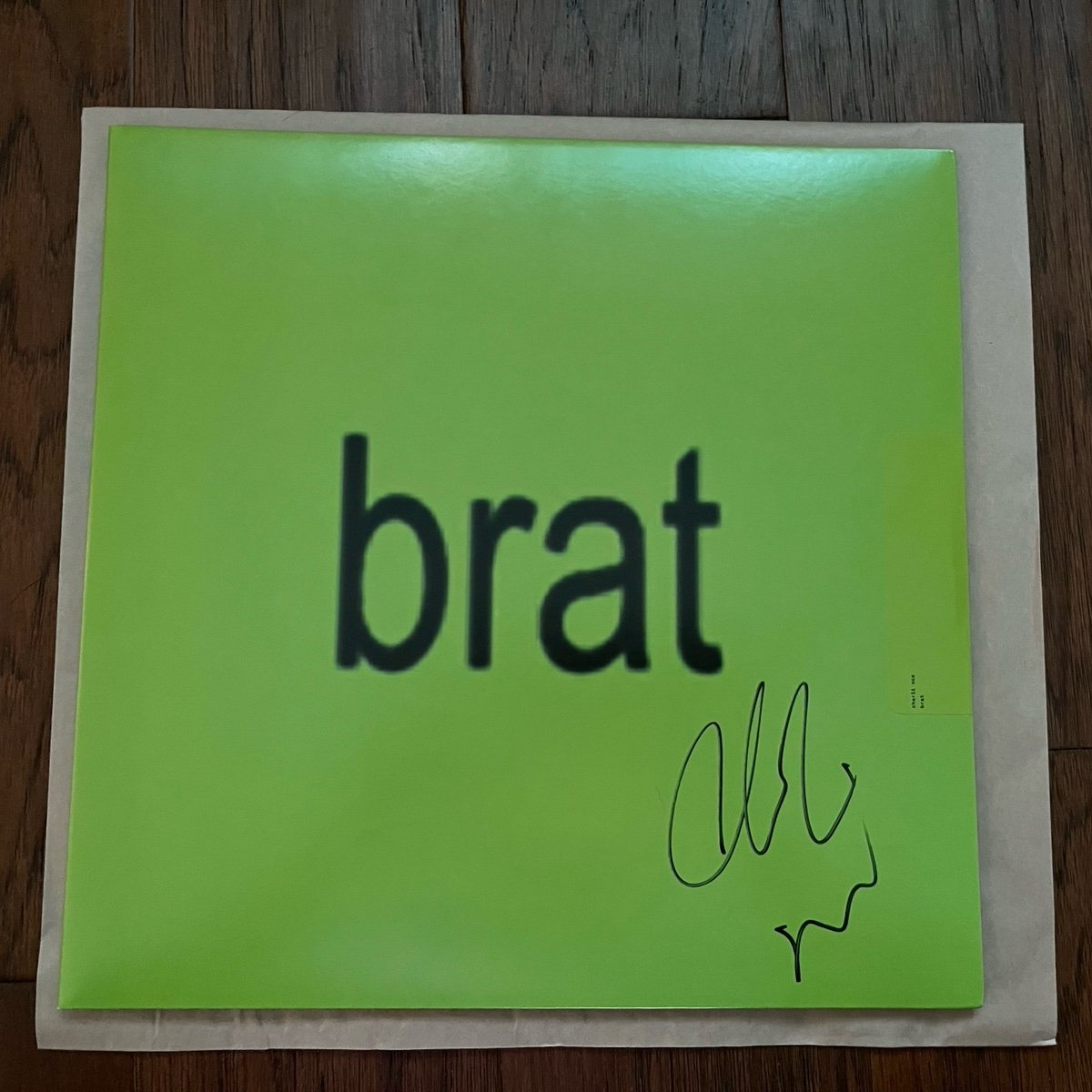 Charli XCX Brat Signed Vinyl Sealed