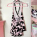Ma*rs butterfly halter top