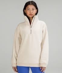 Lululemon thick fleece half zip