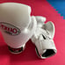 Set of Yokkao Matrix 16 ounce and 12 ounce Muay Thai boxing gloves