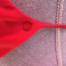 Volcom 2 piece coral red bikini set NWT size small