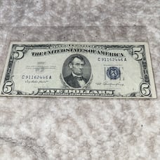 5 silver certificate