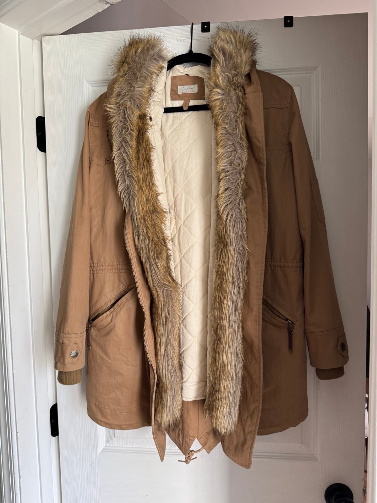 Wrap London 2 in 1 parka coat