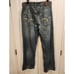 Y2K Ecko Jeans Mens 36x32 Baggy Loose Skater Hip-hop Leather Patch Rawthentic