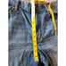 Y2K Ecko Jeans Mens 36x32 Baggy Loose Skater Hip-hop Leather Patch Rawthentic