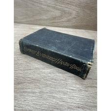 1889 Vintage Ropers Engineer's Handy Book Leather Steam Engine W/ Illistrations