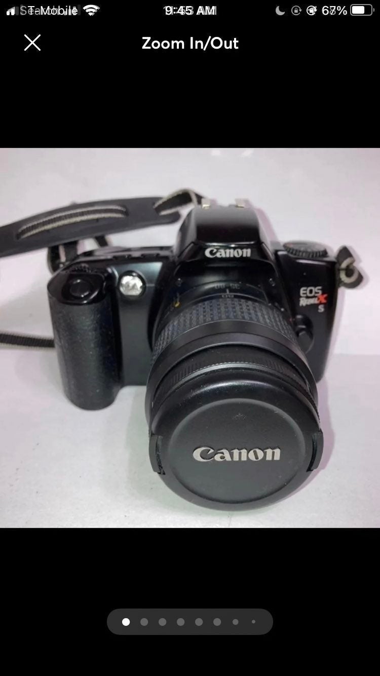 Canon EOS Rebel XS 35mm Film SLR Camera with Strap