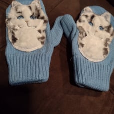 Brand New Kitty Mittens