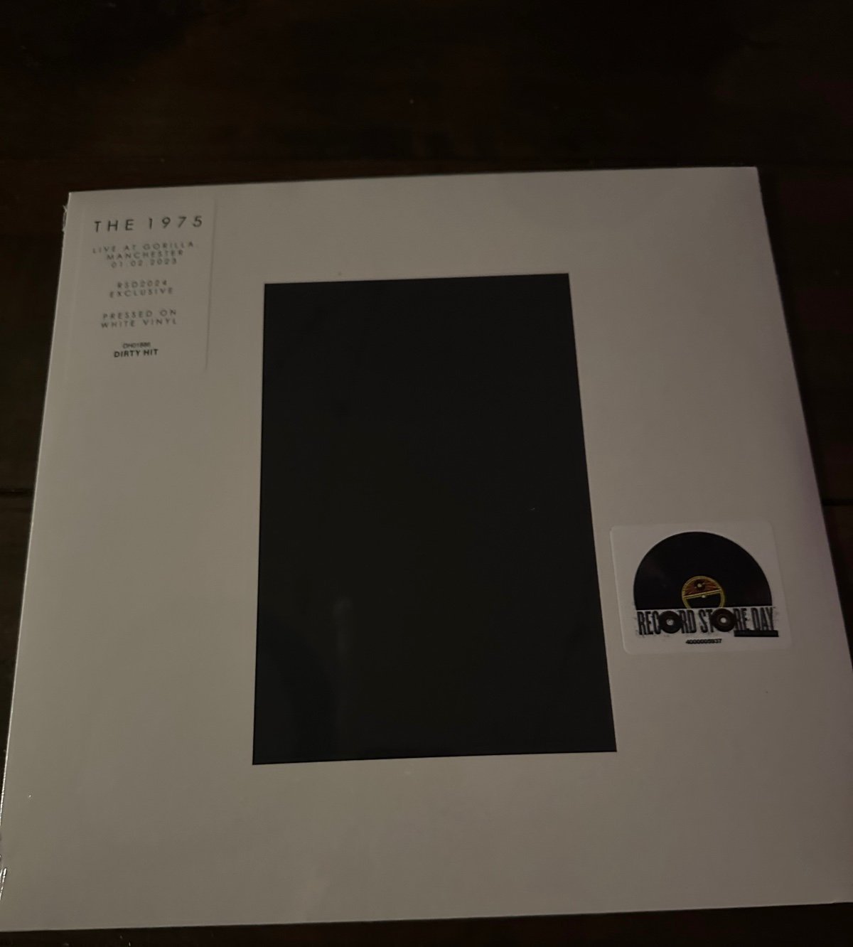 the 1975 live at gorilla 2024 rsd exclusive