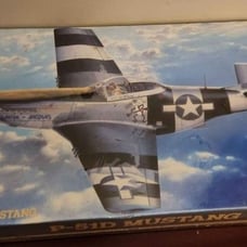 Vintage Monogram Scale 1:48 P-51D Mustang plane
