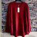 NEW EILEEN FISHER V Neck Wool Sweater To
