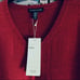 NEW EILEEN FISHER V Neck Wool Sweater To