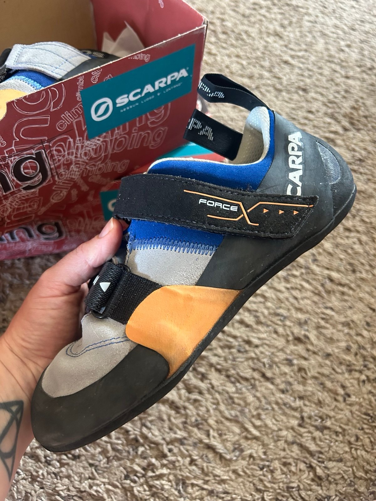 Scarpa Force X Women’s Climbing Shoes