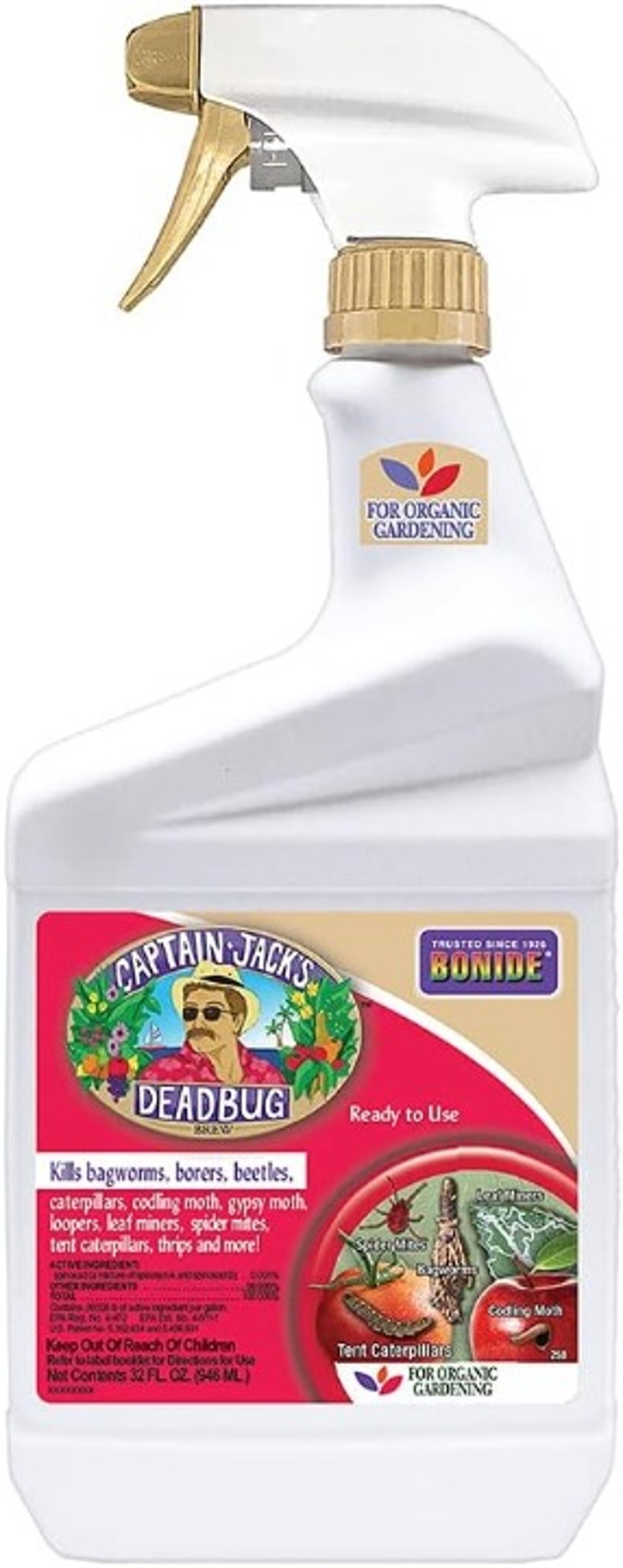 Bonide Captain Jack's Deadbug Brew Ready-to-Use Spray, 32 oz Outdoor Insecticide