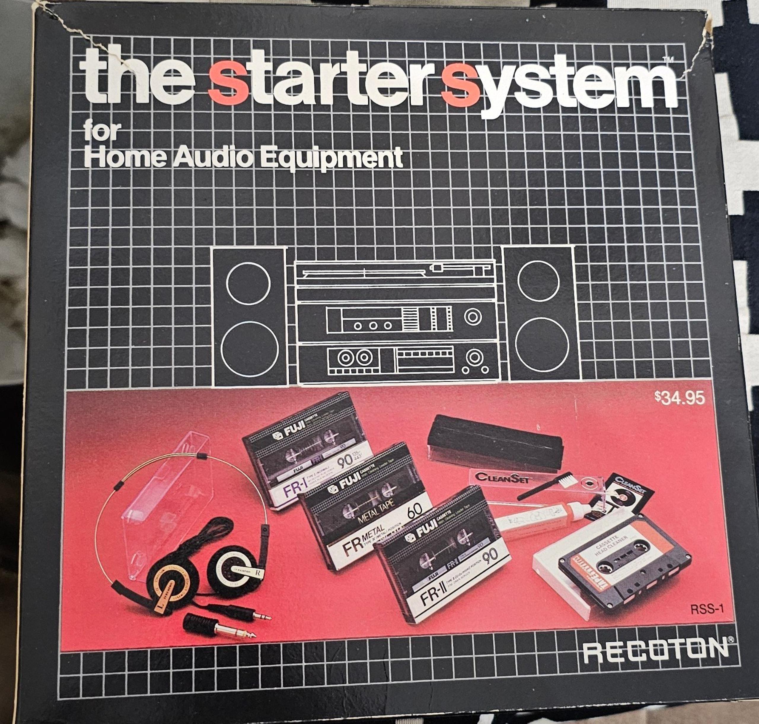 Vintage New The Starter System for home audio equipment