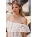 Anthropologie Maeve Danika Flounce Cream Mini Dress - New - Medium