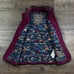 ARIAT Ashley Insulated Puffer Vest Wine - Women's Size Small