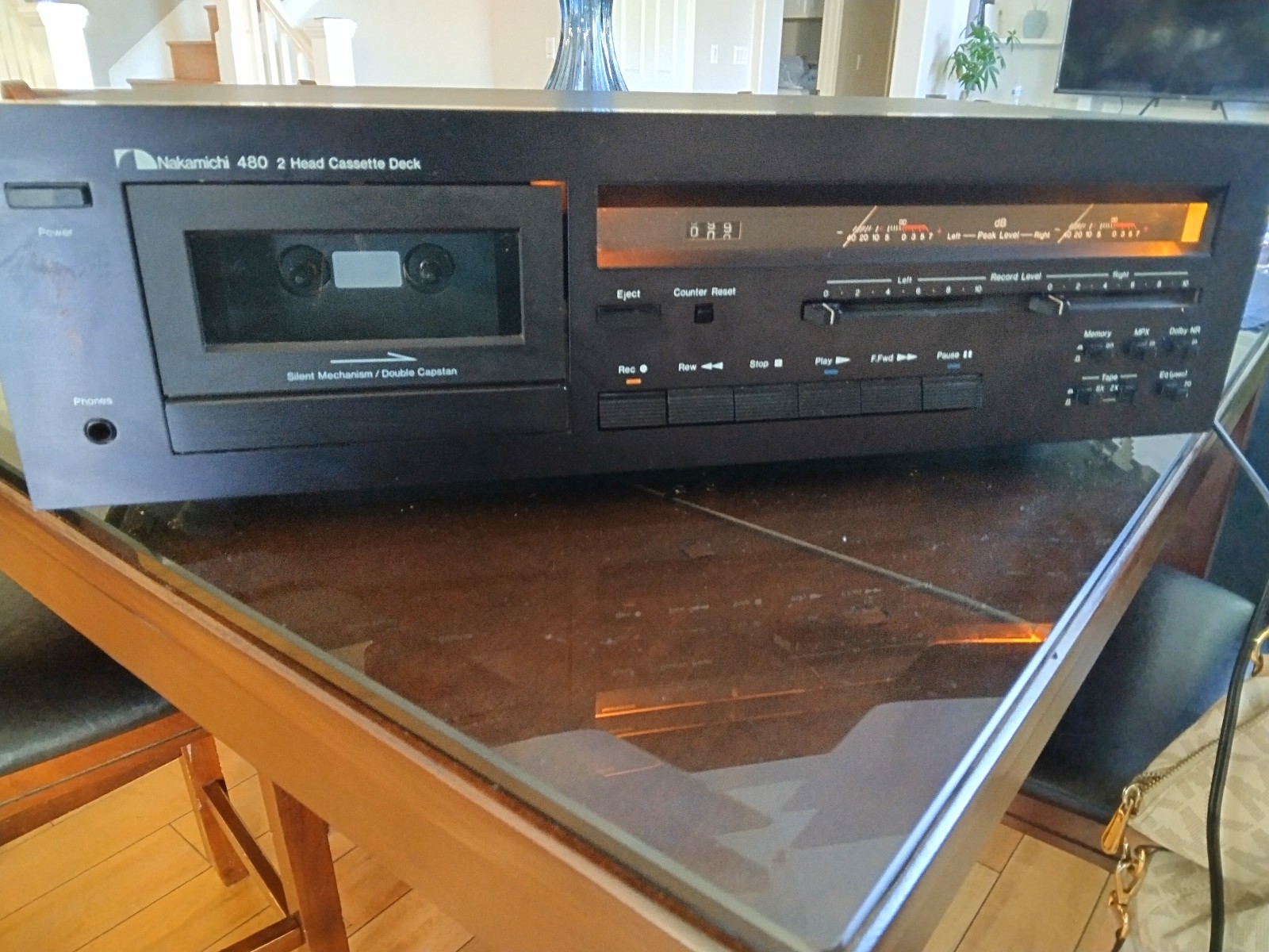 Nakamichi 480 Cassette Deck Please Read The Complete Listing