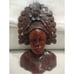Vintage Hand carved Klungkung Bali Indonesia Wooden Princess Head