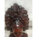 Vintage Hand carved Klungkung Bali Indonesia Wooden Princess Head
