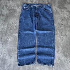 Vintage Y2K Wrangler Baggy Skater Grunge Cyber Tech Denim Jeans