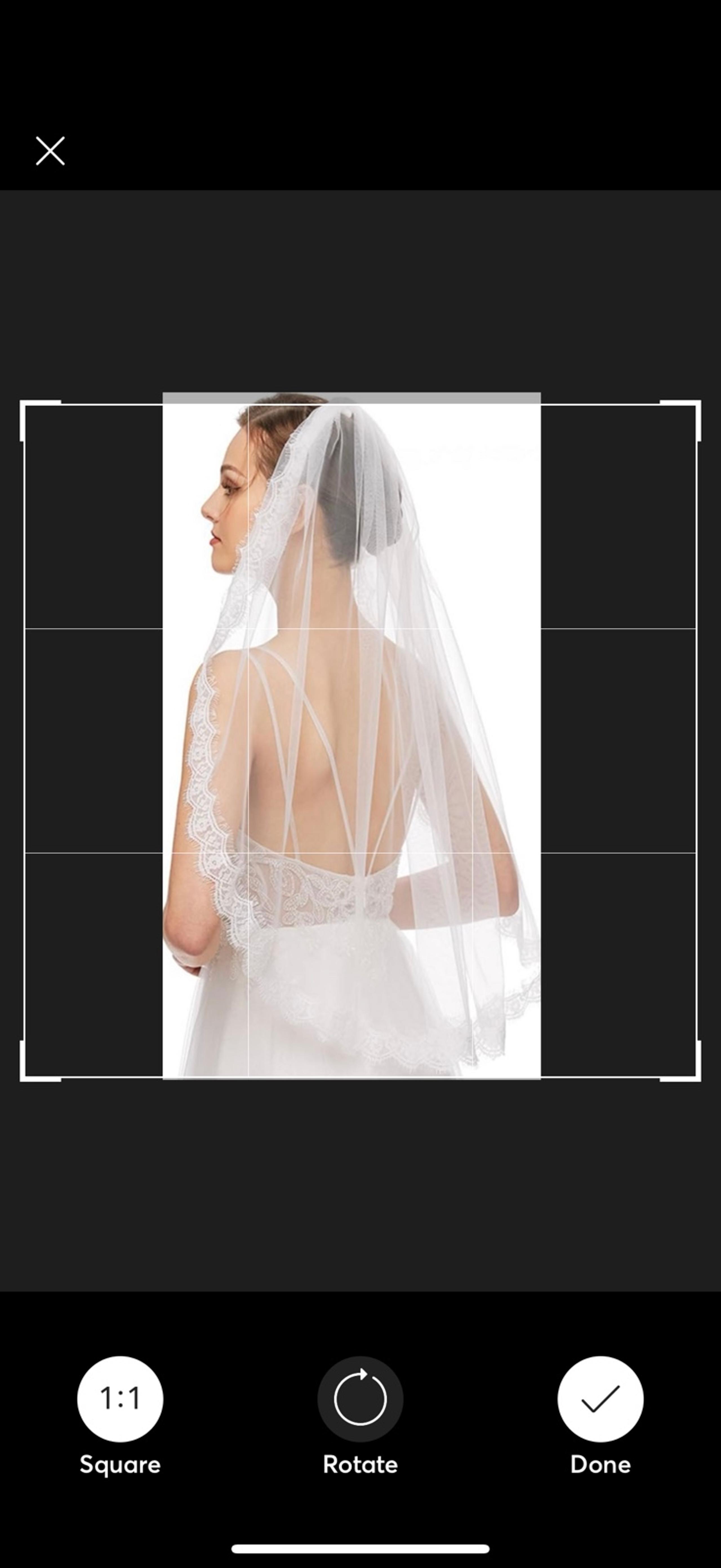 Wedding Veil off white