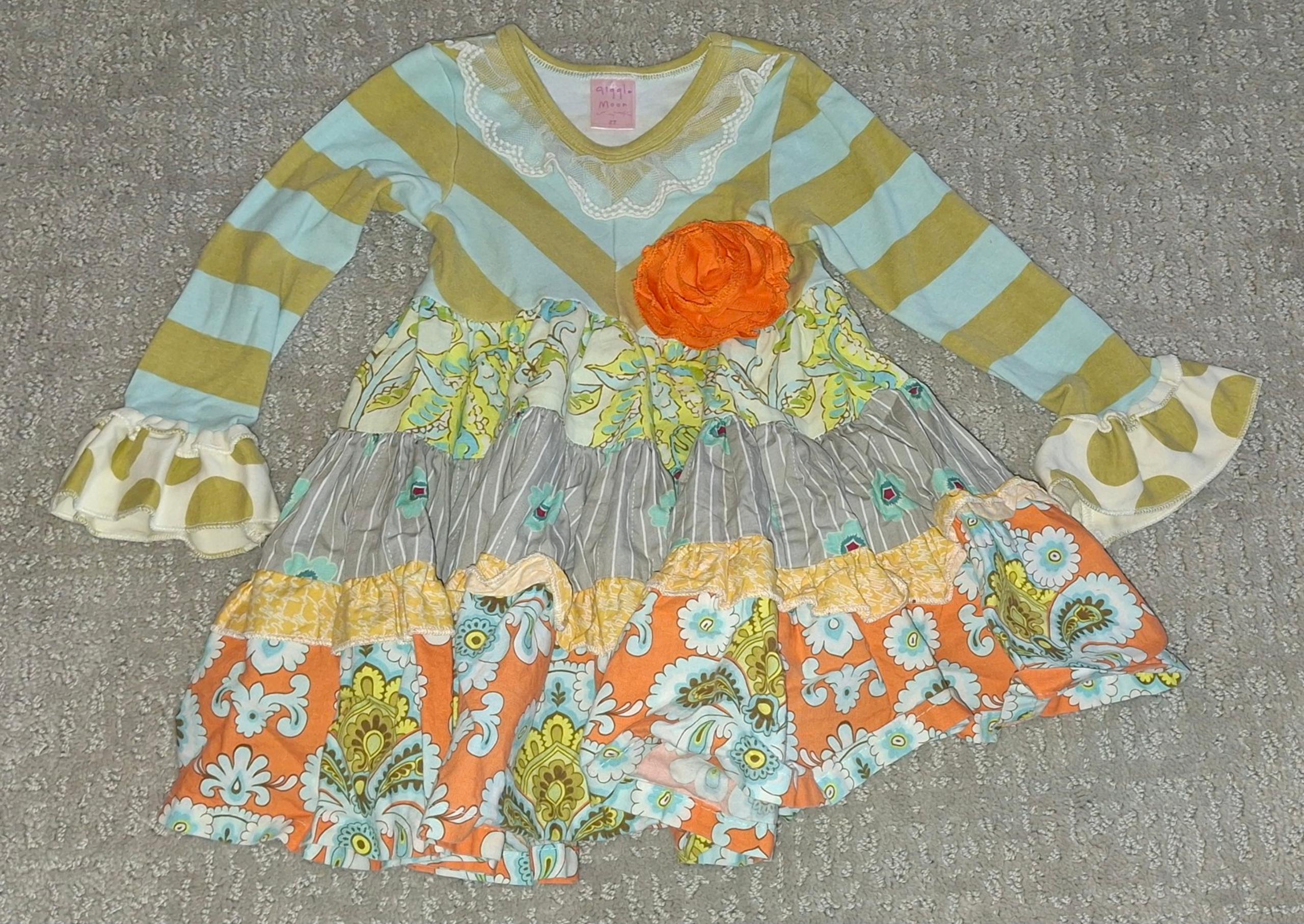 Girls Giggle Moon Dress Size 2T