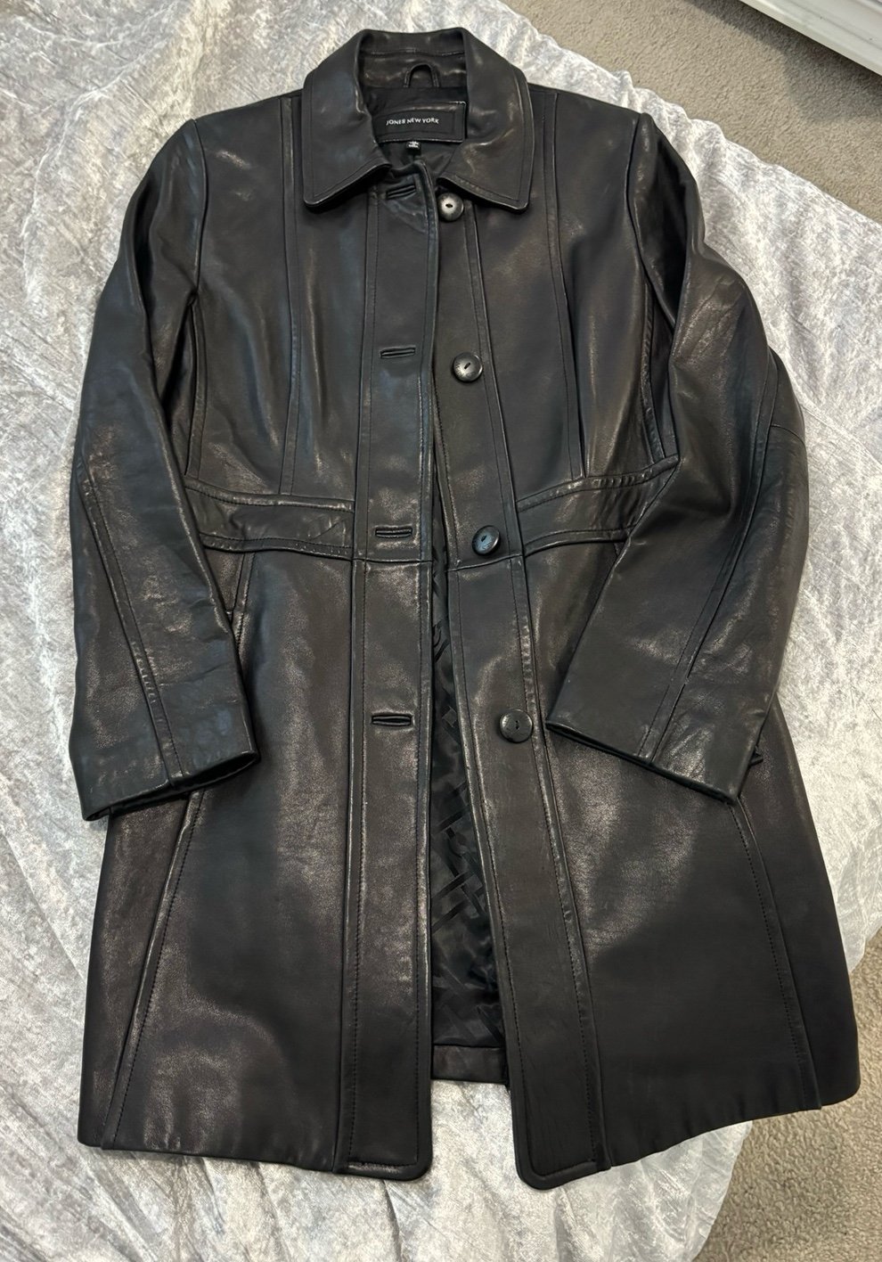 Jones New York Leather Jacket