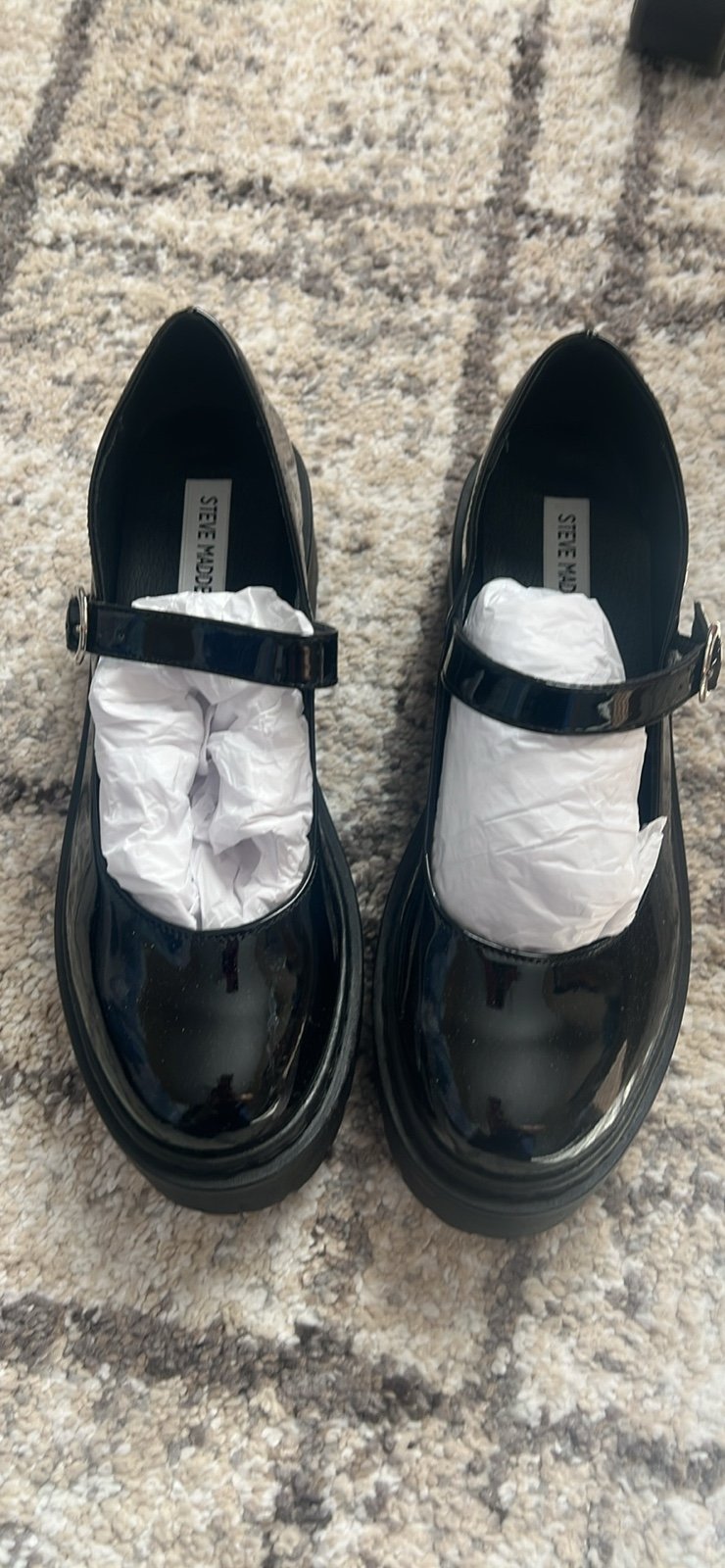 Steve Madden Black Shoes Size 10