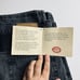 Australian Outback Jeans New Sz 32x34 Black Leather Trim Button Western Cowboy